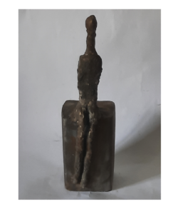 Homme qui médite sculpture 27 cm x 7cmx7cm-2021