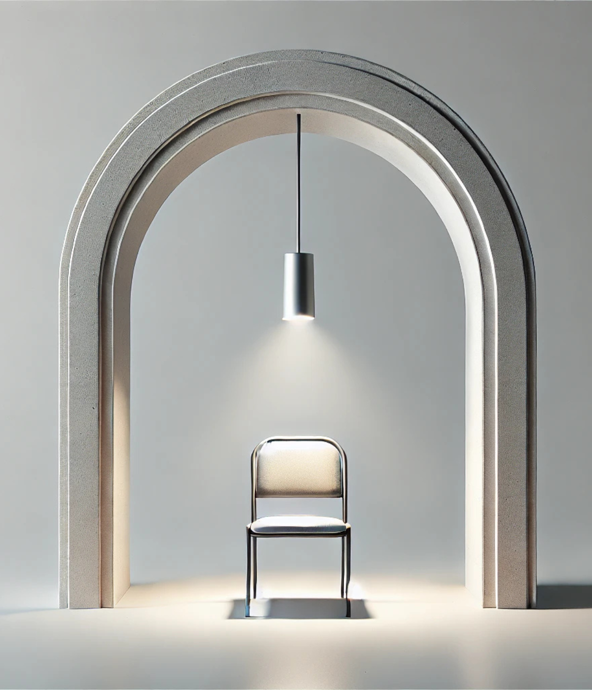 Contemplation conceptual design outdoor installation