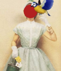 Conceptual collage "The Weight of Freedom_1"