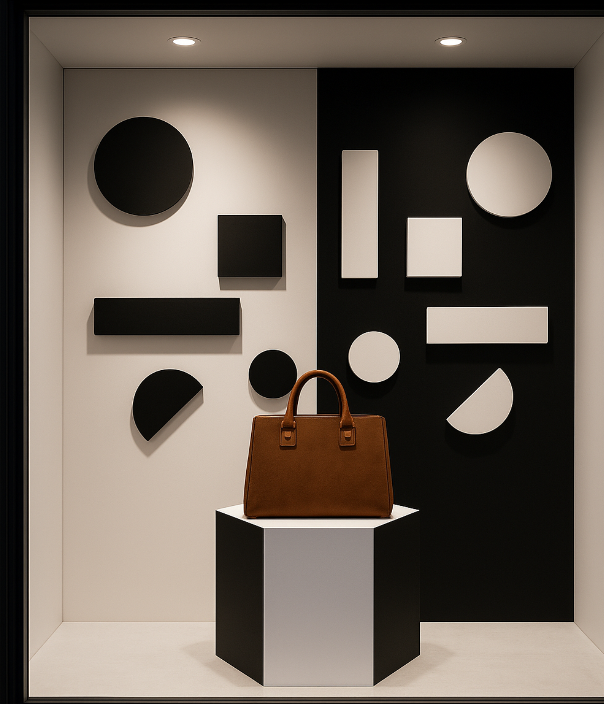 Black and White -Conceptual Installation